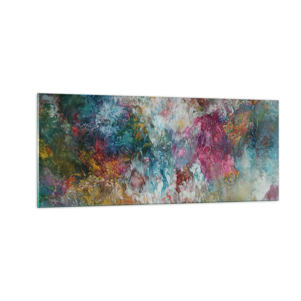 Billede på glas - I fuldt flor - 100x40 cm