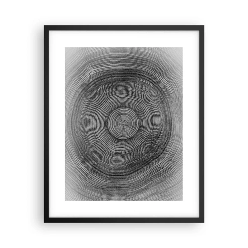 Plakat i sort ramme - Et tegn på tiden - 40x50 cm