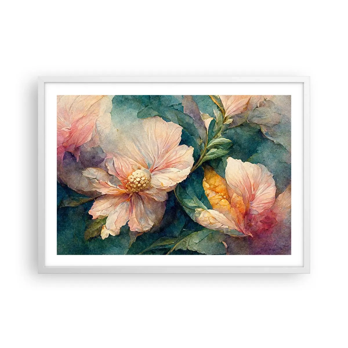 Plakat i hvid ramme - Subtiliteten selv - 70x50 cm