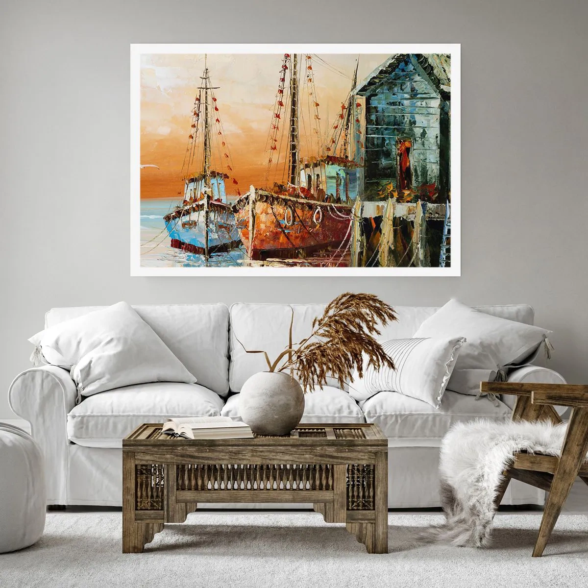Plakat - Fredelig tilbagevenden - 50x40 cm