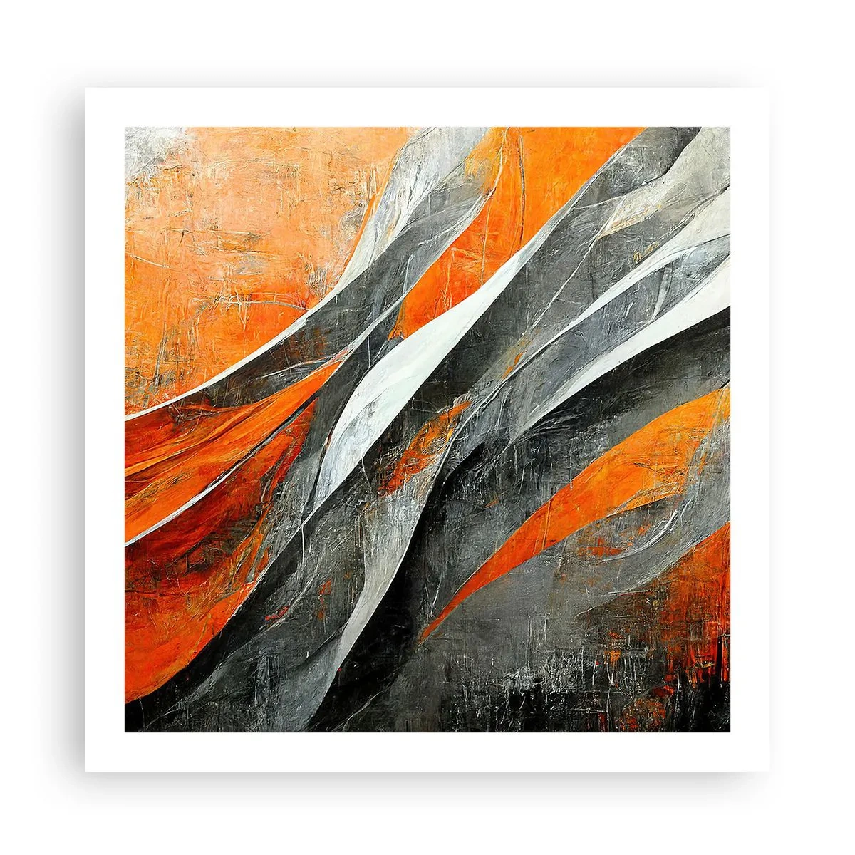 Plakat - Varme og kulde - 60x60 cm