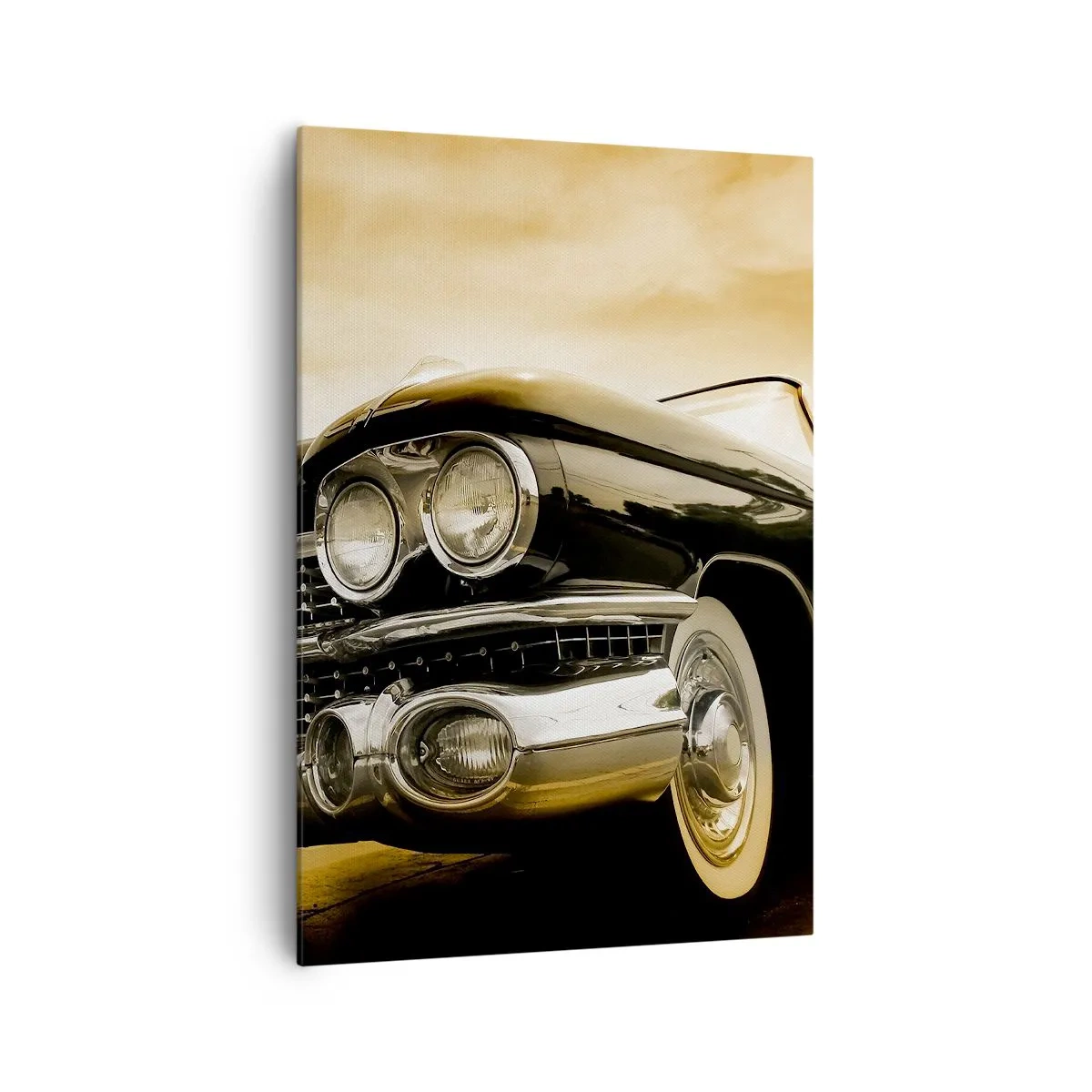 Lærredstryk - Billede på lærred - Klassikere forsvinder aldrig - 70x100 cm