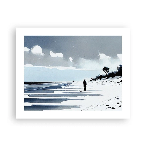 Plakat - Alene - 50x40 cm