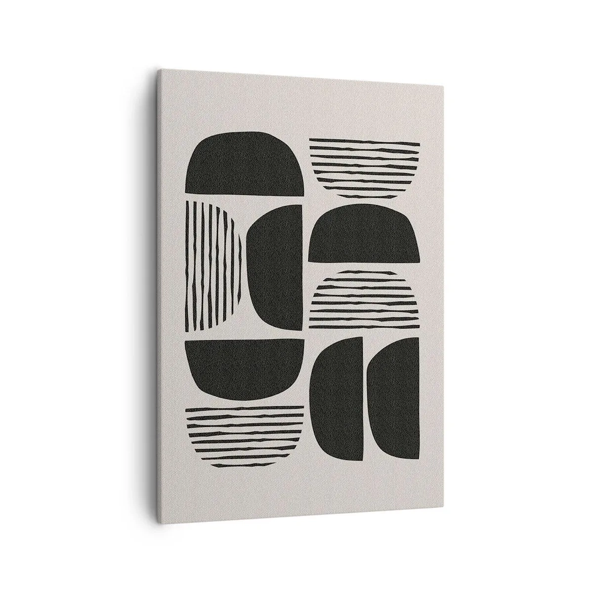 Lærredstryk - Billede på lærred - Halvhjertede arrangementer - 50x70 cm