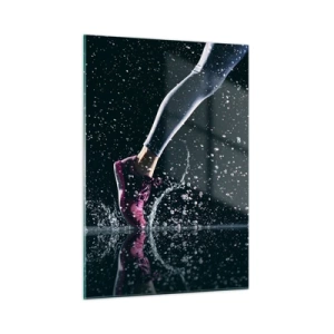 Billede på glas - Så meget som du kan - 50x70 cm