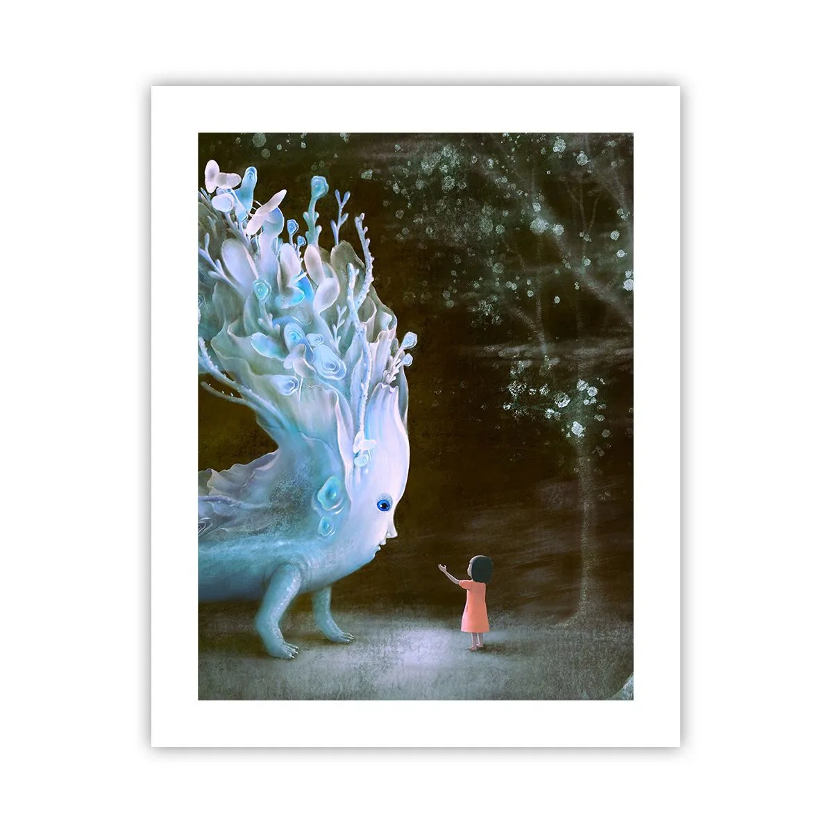 Plakat - Et fantastisk møde - 40x50 cm