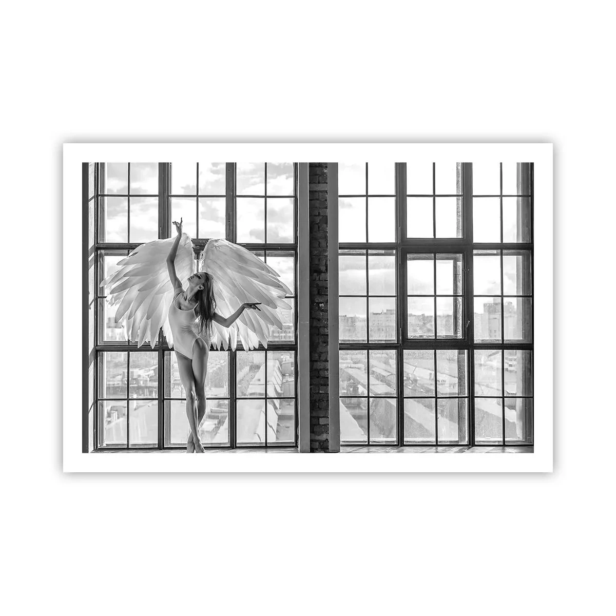 Plakat - Englenes by? - 91x61 cm