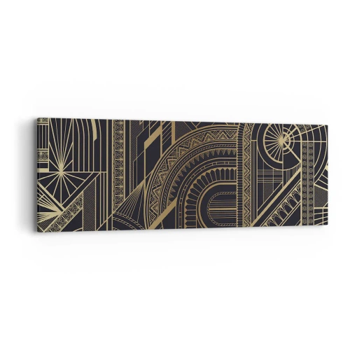 Lærredstryk - Billede på lærred - Koncepter, idéer, planer - 90x30 cm