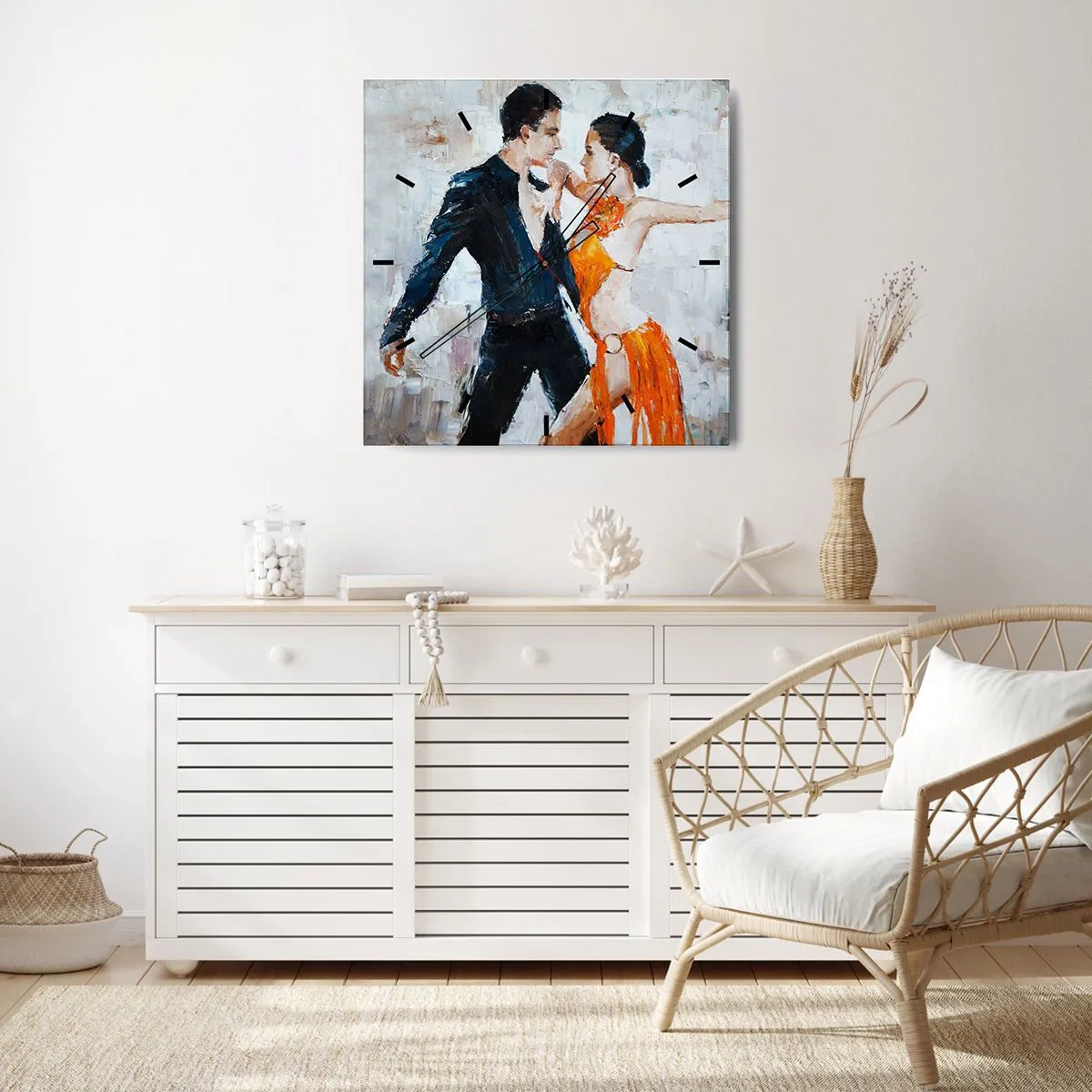 Vægur, Uret - Dirty dancing - 40x40 cm