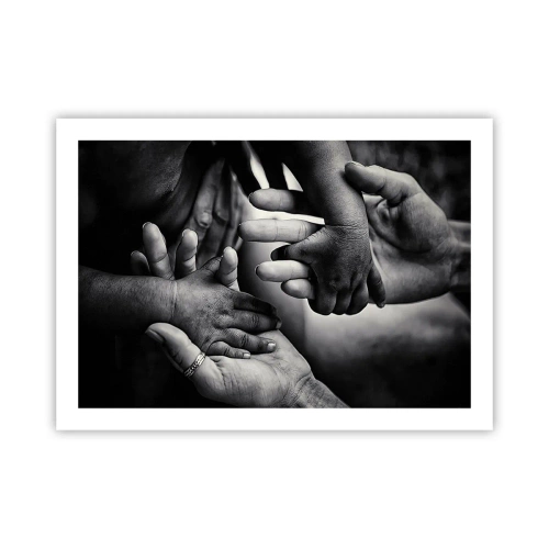 Plakat - At være menneske - 70x50 cm