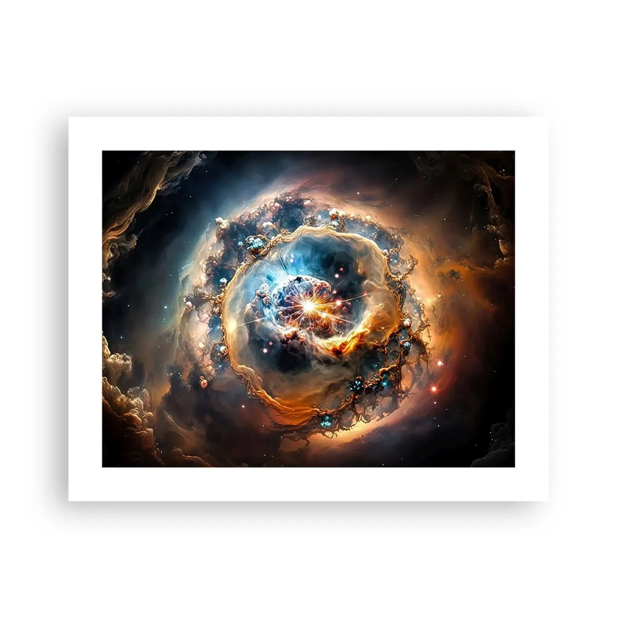 Plakat - Begyndelse - 50x40 cm