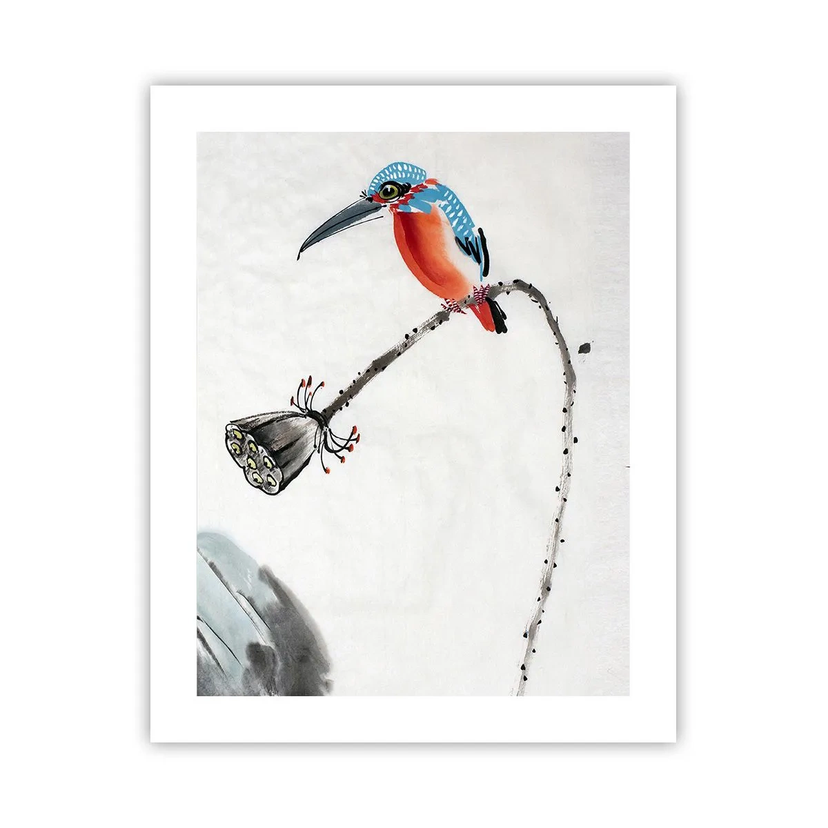 Plakat - Engenes liv - 40x50 cm