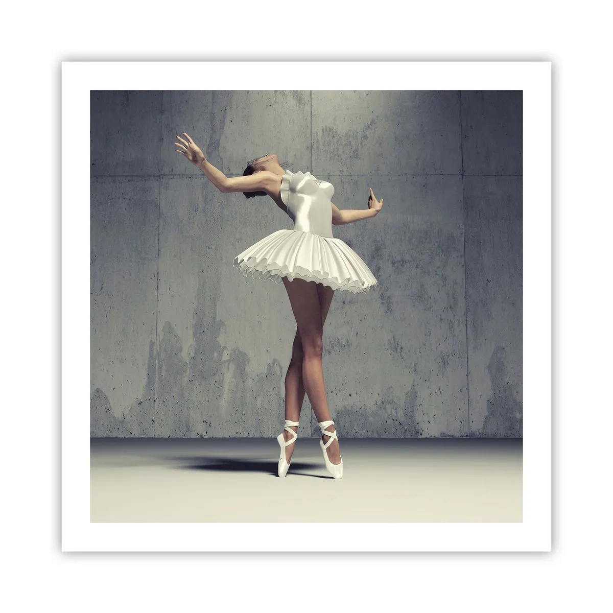 Plakat - Let som en fugl - 60x60 cm