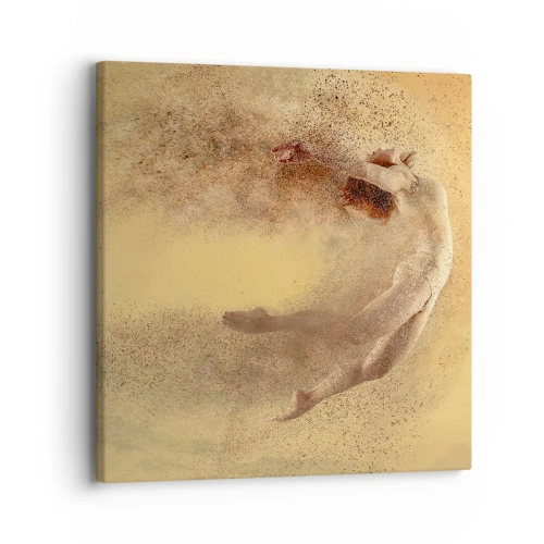 Lærredstryk - Billede på lærred - I dansende henrykkelse - 30x30 cm