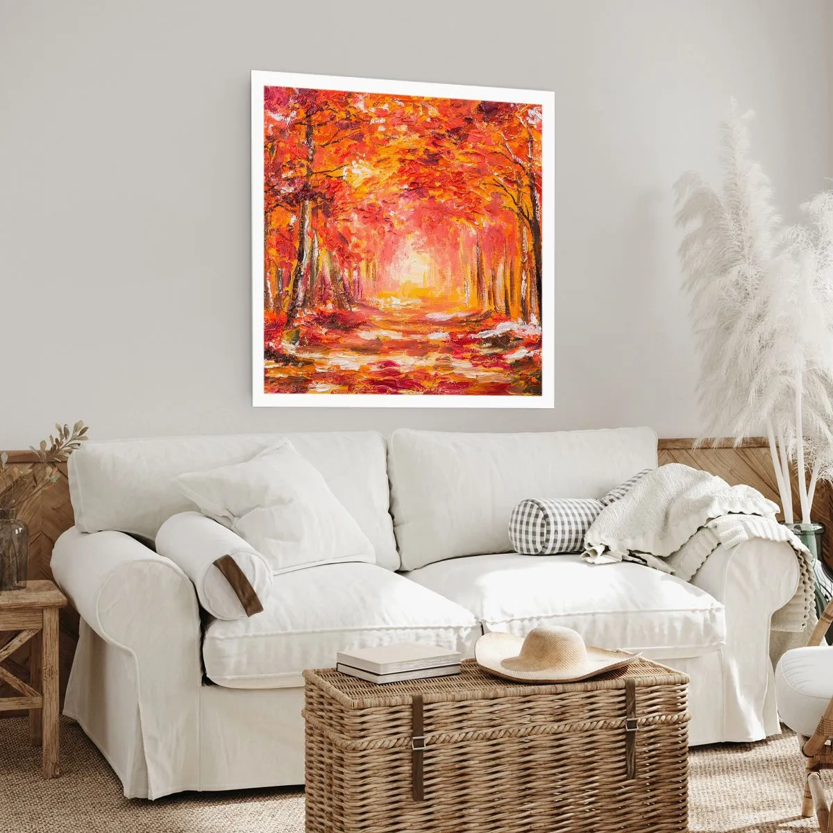 Plakat - Kobberskov - 40x40 cm