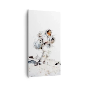 Lærredstryk - Billede på lærred - Jordens budbringer - 65x120 cm