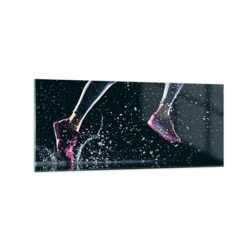 Billede på glas - Så meget som du kan - 120x50 cm