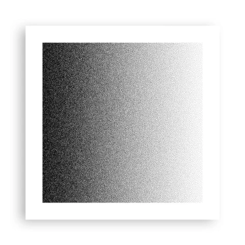 Plakat - På vej mod lyset - 40x40 cm