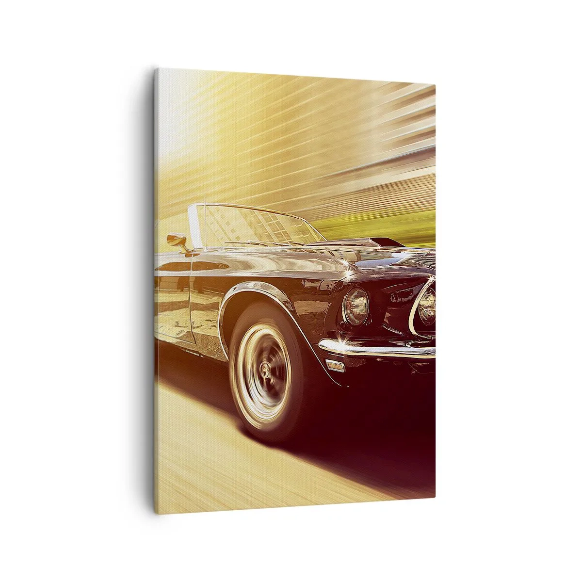 Lærredstryk - Billede på lærred - 1967 - en legende vender tilbage - 50x70 cm