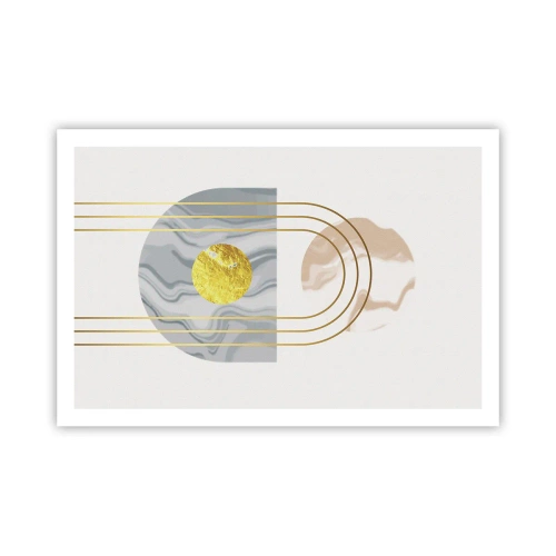 Plakat - Lysstyrke og udstråling - 91x61 cm