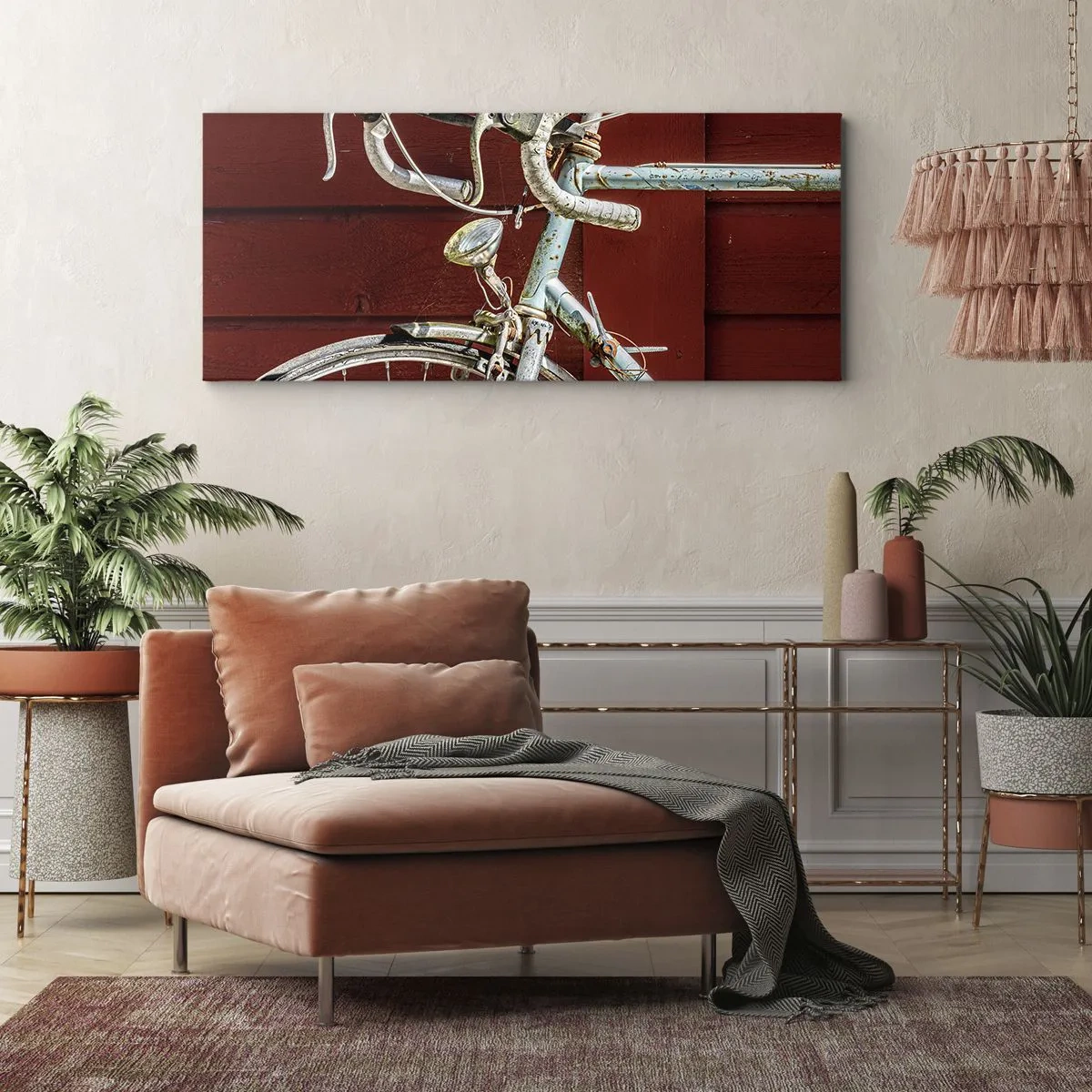 Lærredstryk - Billede på lærred - Skabt til at sejre - 100x40 cm
