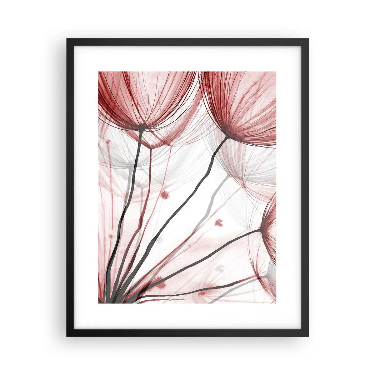 Plakat i sort ramme - Før afgang - 40x50 cm