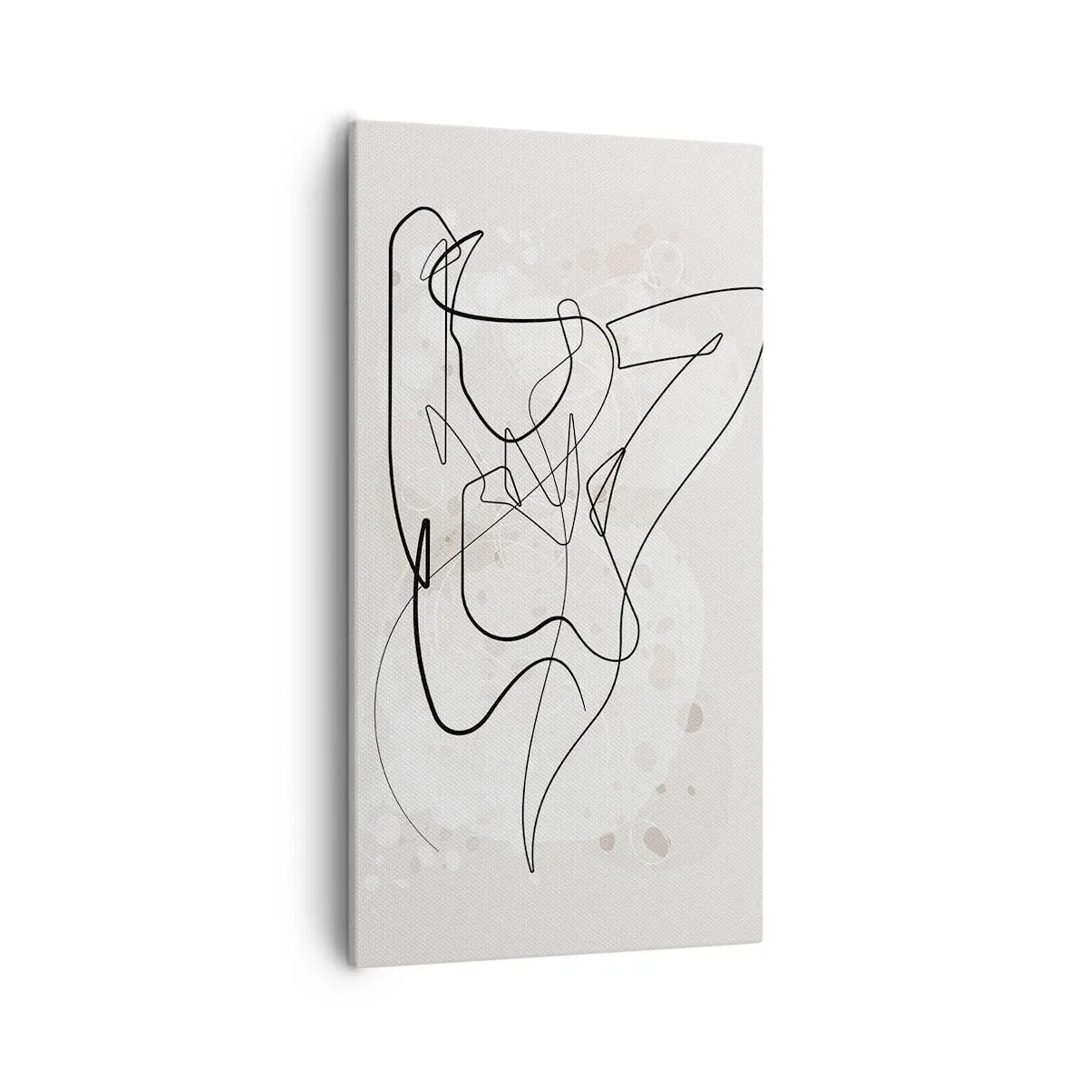 Lærredstryk - Billede på lærred - Forførelsens kunst - 55x100 cm