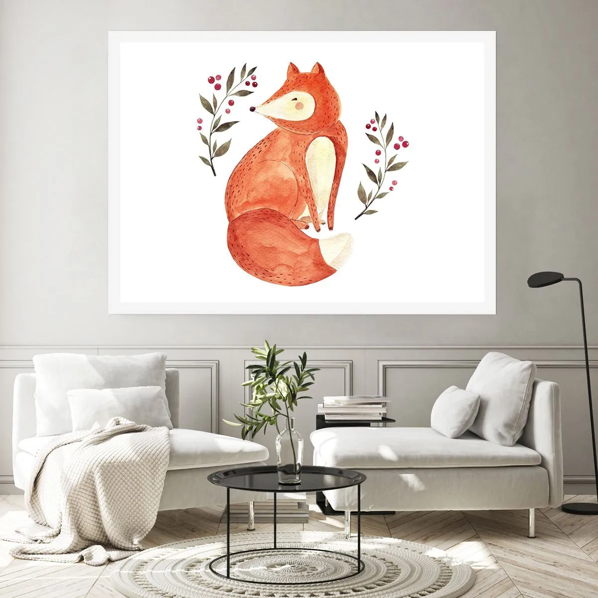 Plakat - Lille rødhåret - 100x70 cm