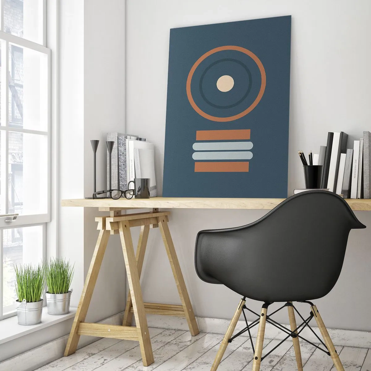 Billede på glas - Essensen af tingene - 50x70 cm