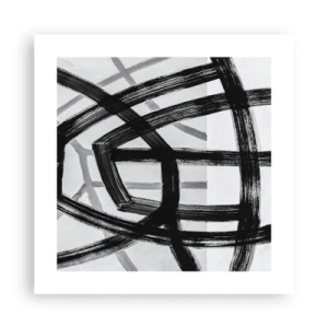 Plakat - Opbygning af dybde - 40x40 cm