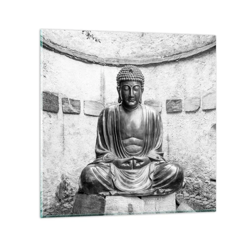 Billede på glas - Ved fredens kilde - 40x40 cm