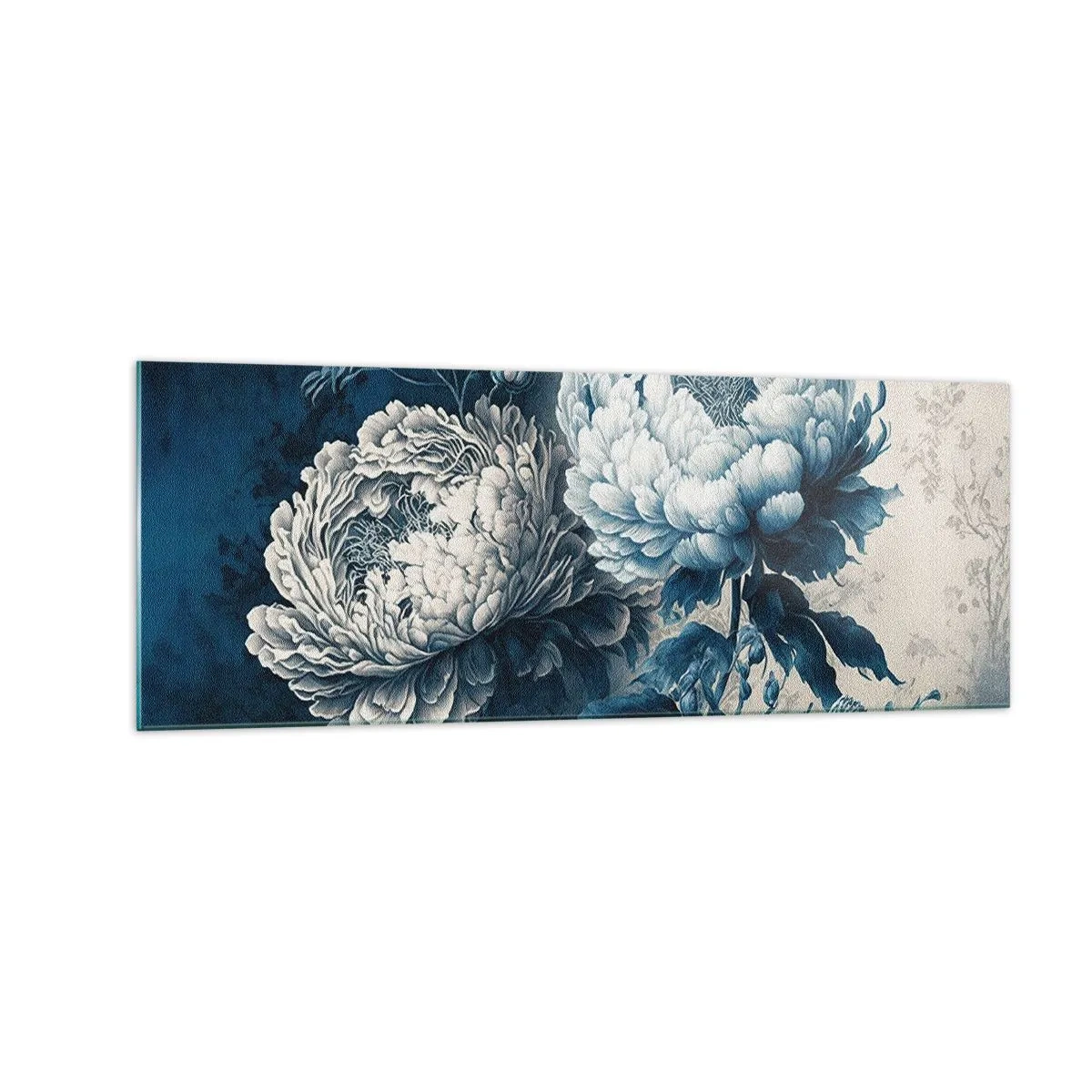 Billede på glas - Et godt matchet par - 140x50 cm