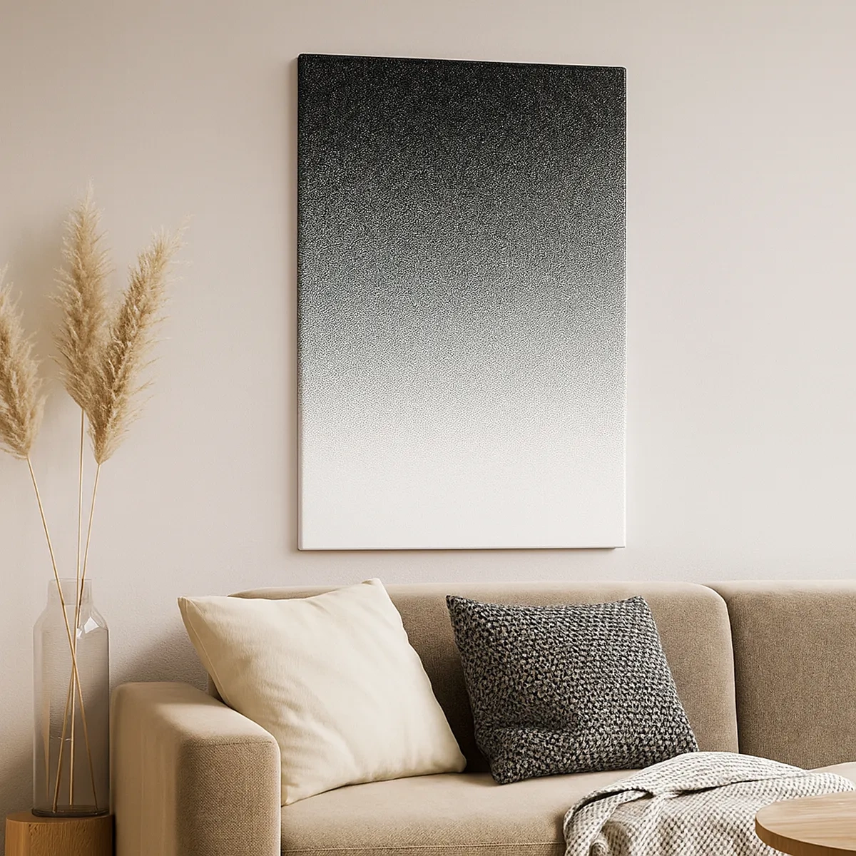 Lærredstryk - Billede på lærred - På vej mod lyset - 50x70 cm