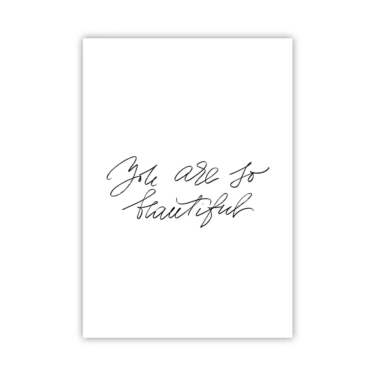 Plakat - Virkelig, tro... - 70x100 cm