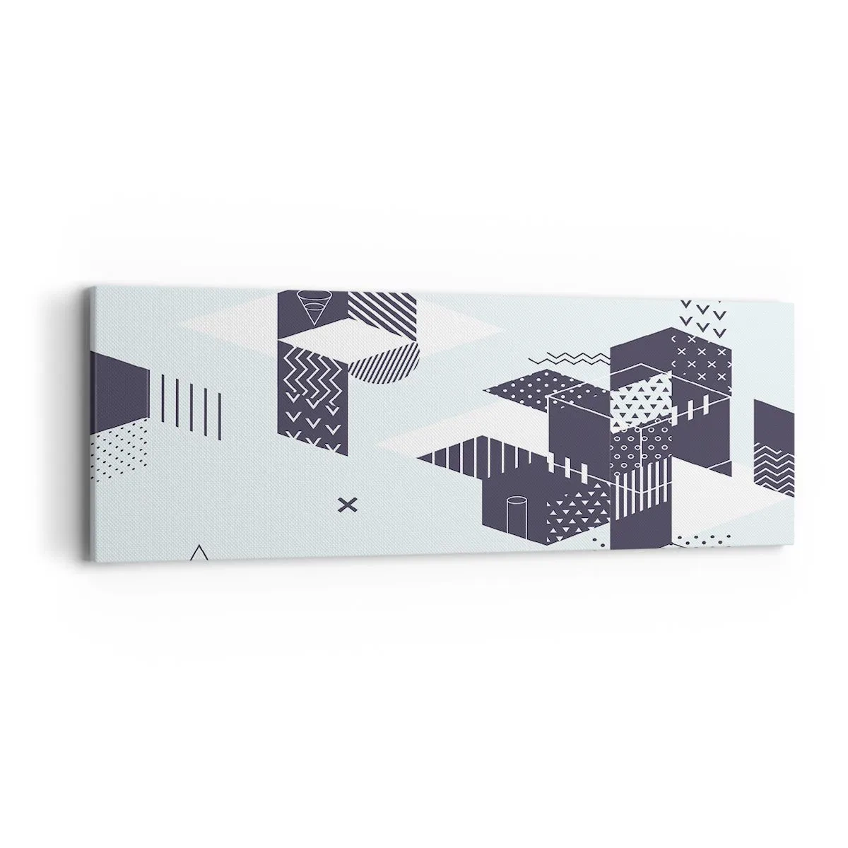 Lærredstryk - Billede på lærred - I matematikkens sjæl - 90x30 cm