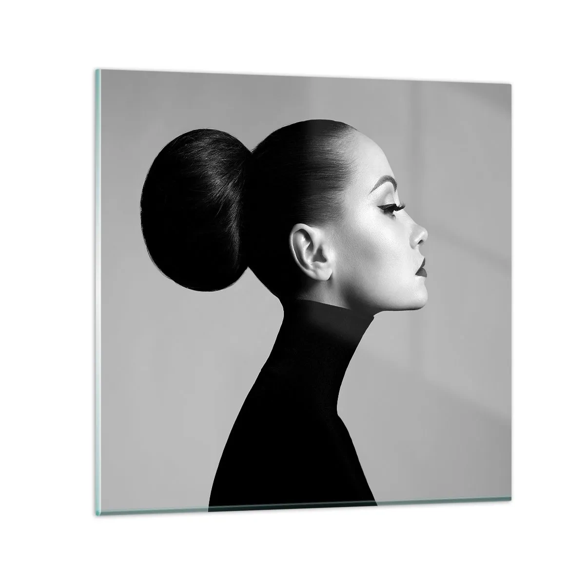 Billede på glas - Moderne Nefretete - 70x70 cm