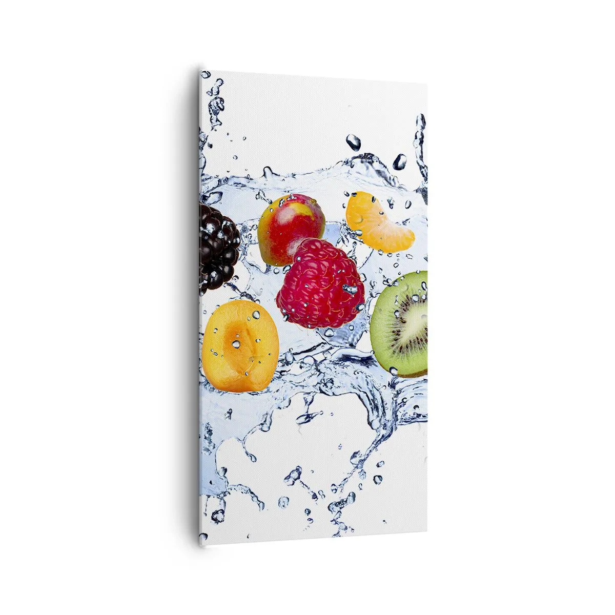 Lærredstryk - Billede på lærred - Hav det sjovt med os - 65x120 cm