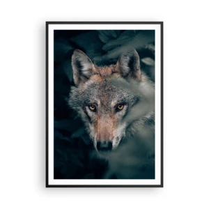 Plakat i sort ramme - Jæger - 70x100 cm