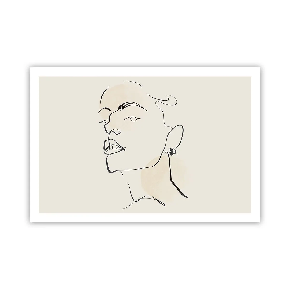 Plakat - Et stolt blik - 91x61 cm