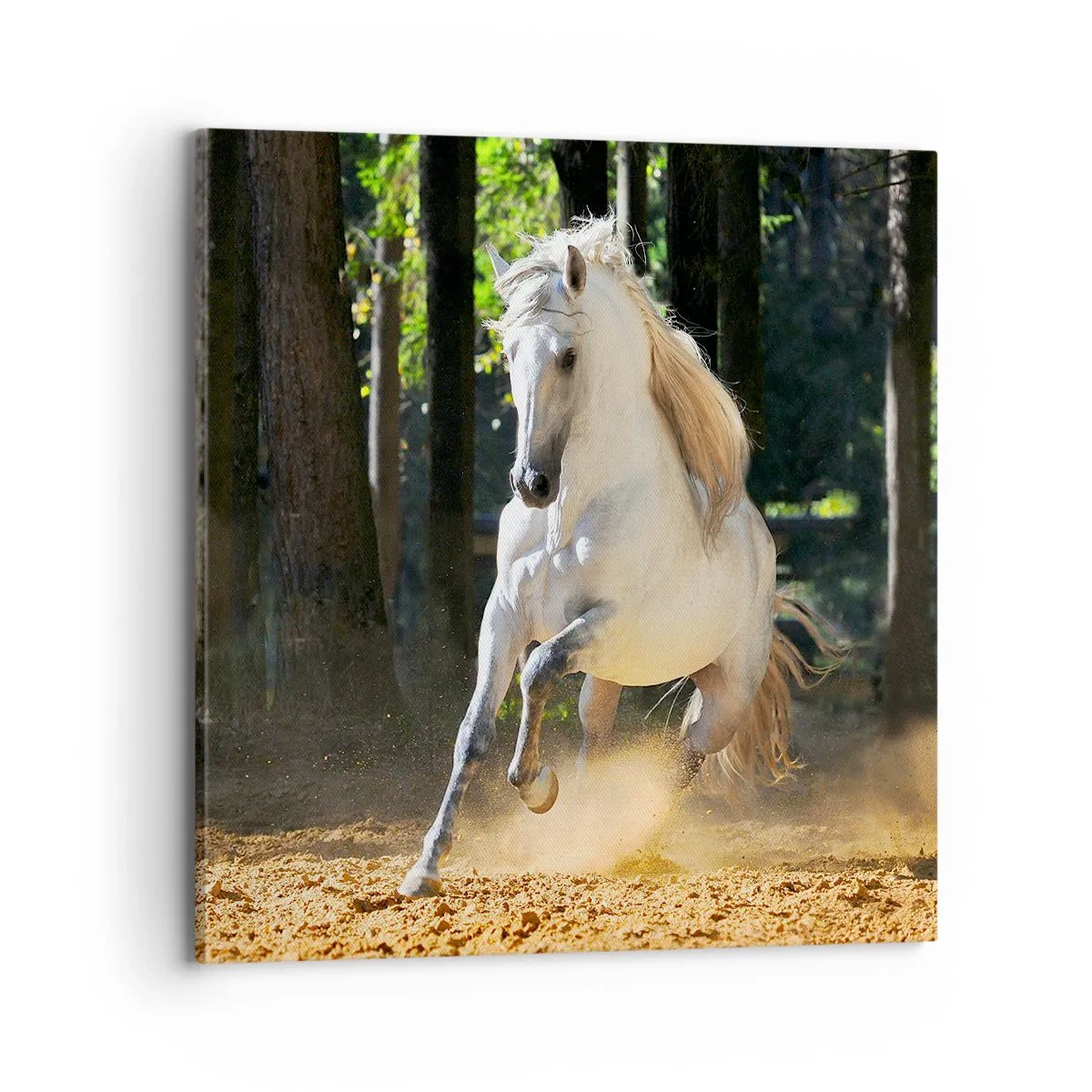 Lærredstryk - Billede på lærred - Som fra en fantasy-roman - 70x70 cm