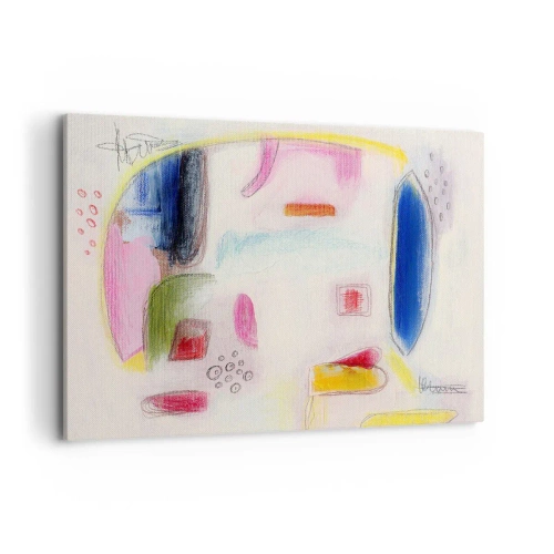 Lærredstryk - Billede på lærred - Mere konveks end konkav eller flad - 120x80 cm