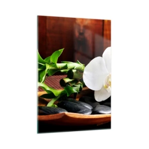 Billede på glas - Overgiv dig til naturens berøring - 50x70 cm
