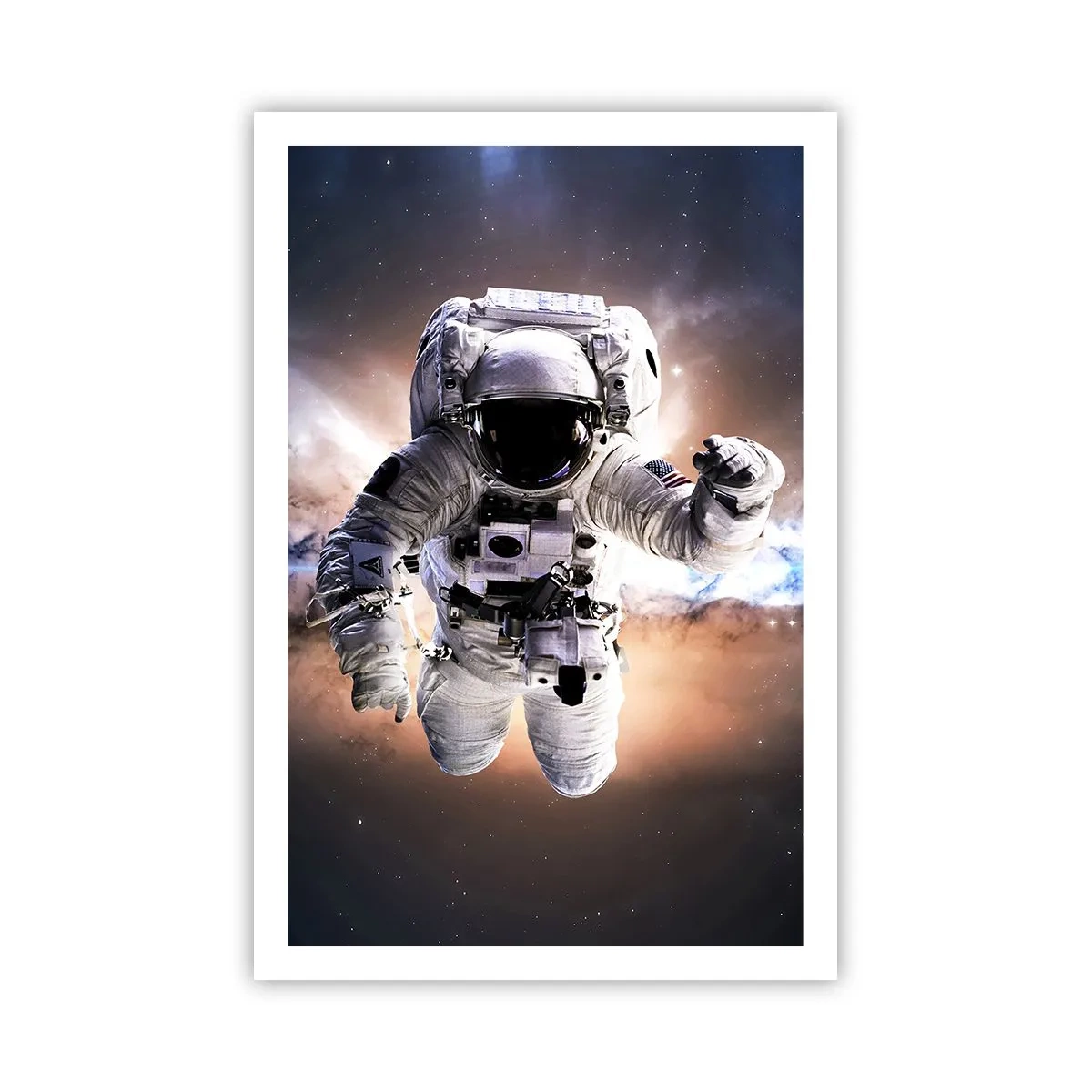 Plakat - Hilsner fra det ydre rum - 61x91 cm