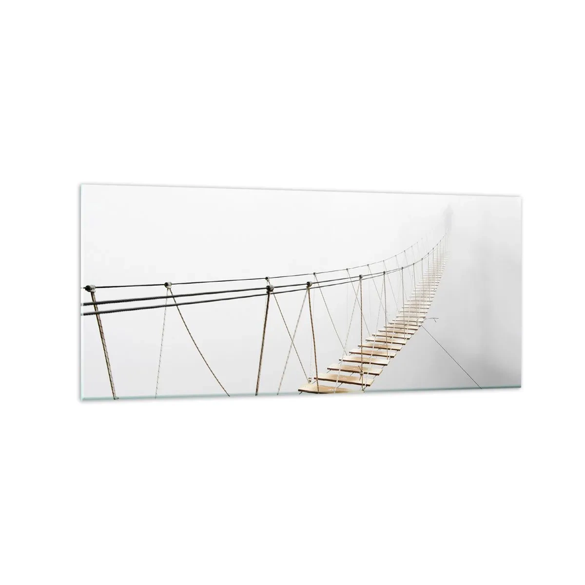 Billede på glas - Hvor vil det føre dig hen? - 120x50 cm