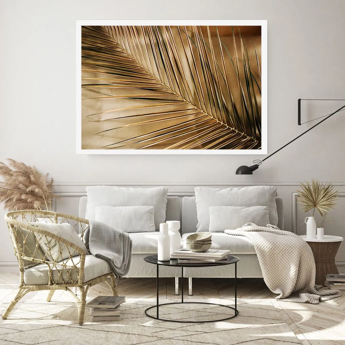 Plakat - Naturlig kolonnade - 40x30 cm