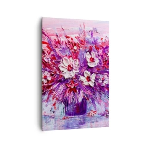 Lærredstryk - Billede på lærred - Uskyld og lidenskab  - 80x120 cm