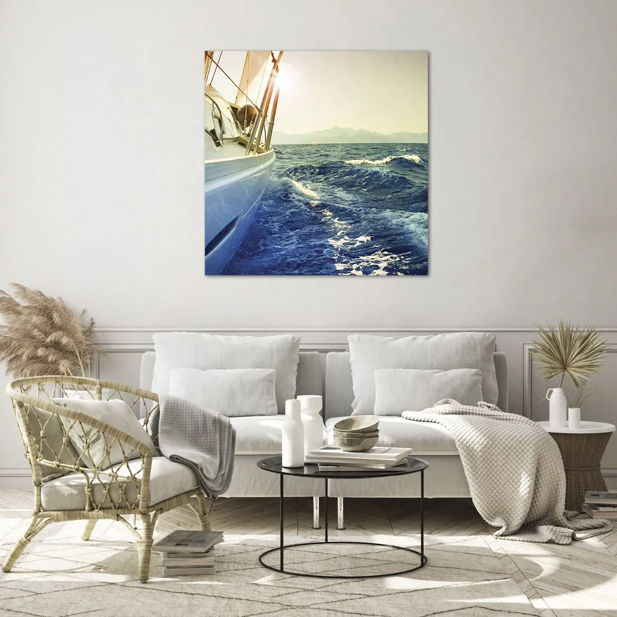 Billede på glas - For eventyr - 60x60 cm