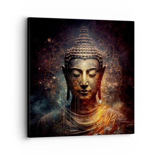Lærredstryk - Billede på lærred - Åndelig balance - 30x30 cm