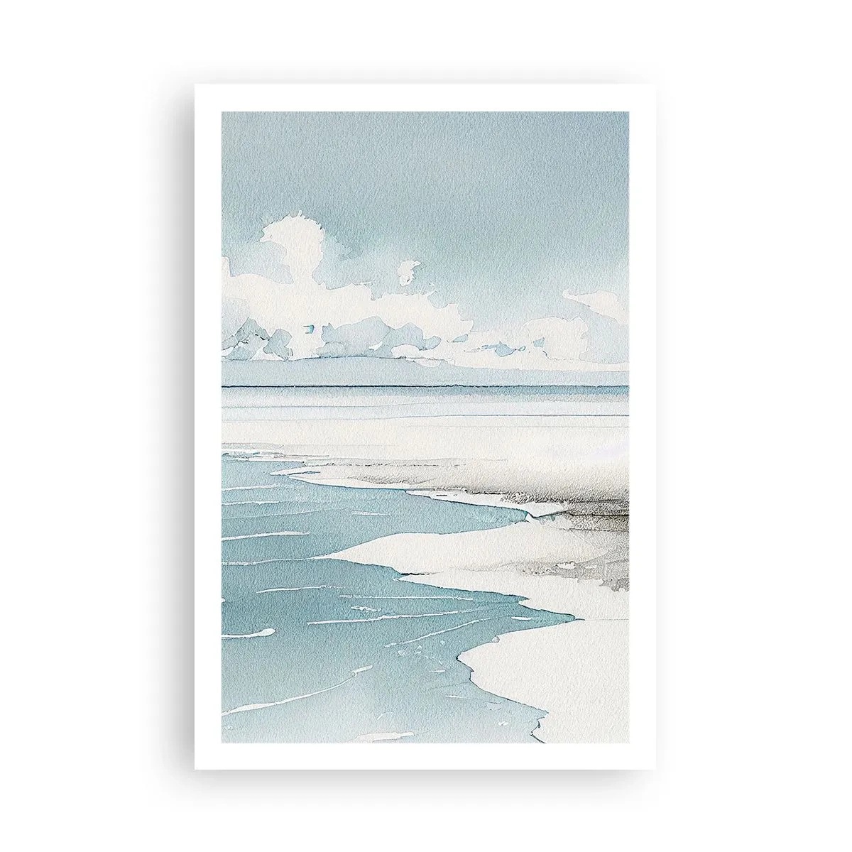 Plakat - Blidt tidevand - 61x91 cm