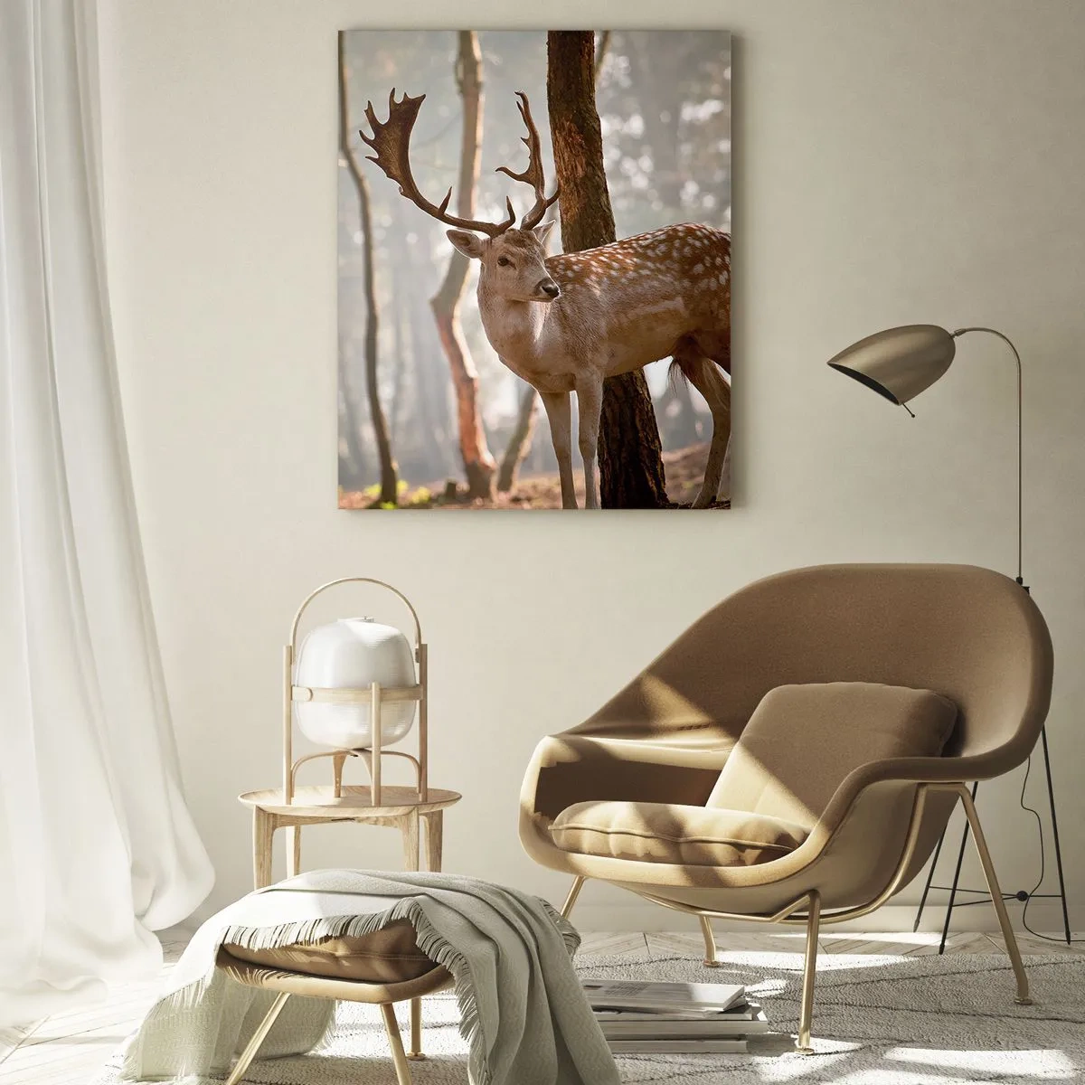Billede på glas - Ungdommens lys - 70x100 cm